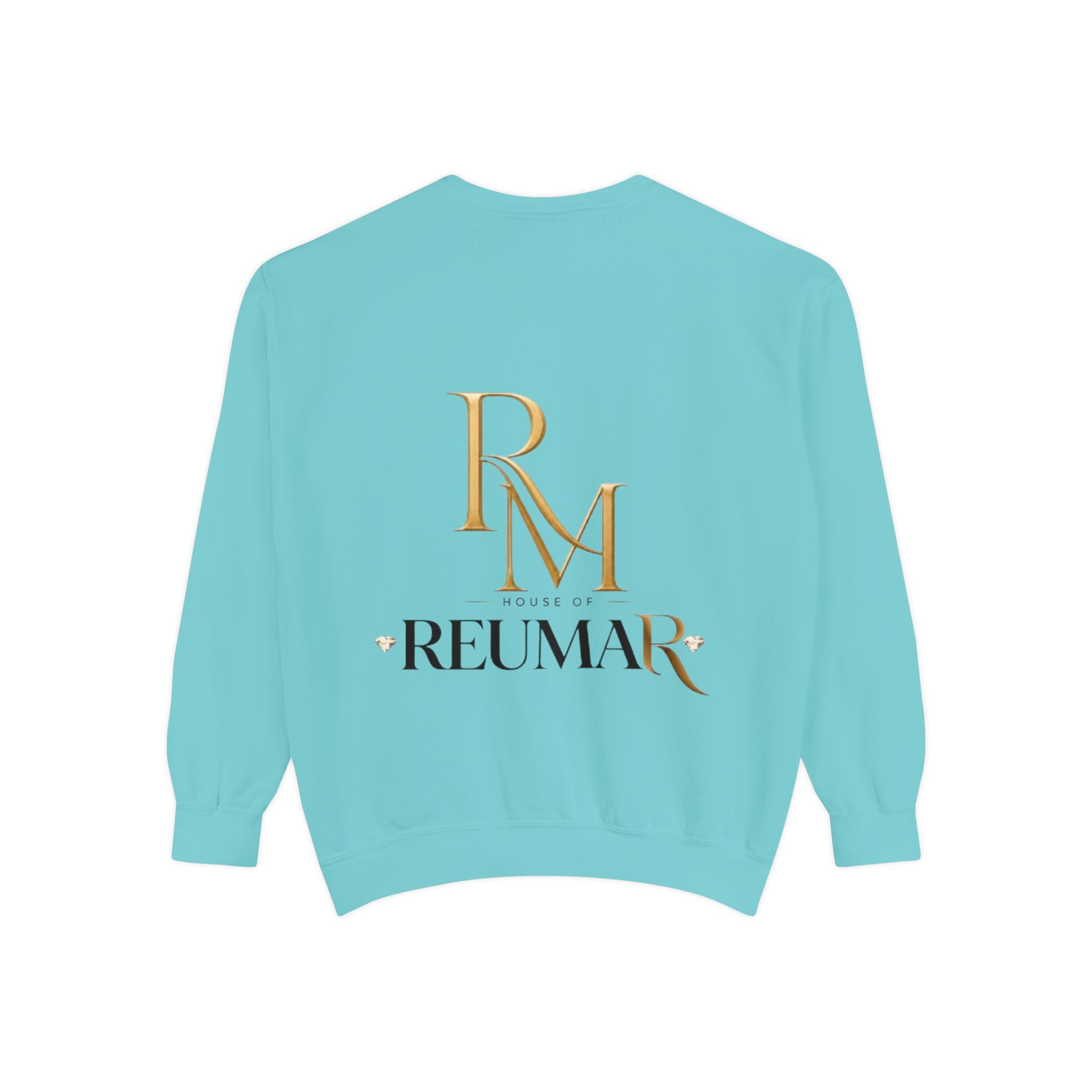 Refinement Logo Sweatshirt — "The Art of Refinement" Garment-Dyed Crewneck