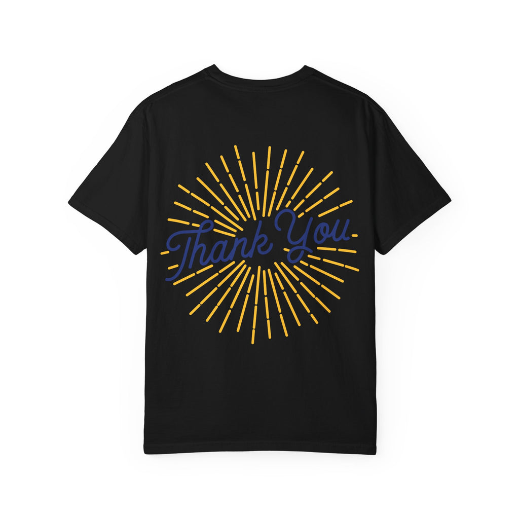 House of Reumar Logo T‑Shirt — "Thank You" Back Graphic Cotton Tee