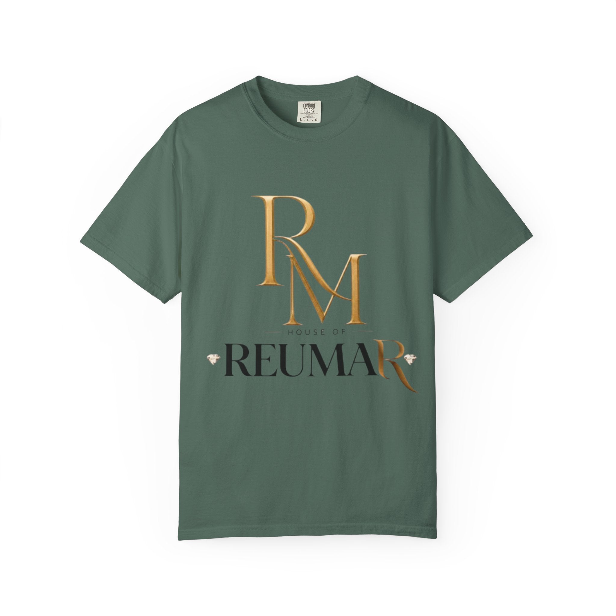House of Reumar 'RM' Logo T‑Shirt — The Art of Refinement Crew Tee