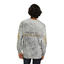 Refined Gold Tie-Dye Crewneck Sweatshirt — “REUMAR” / The Art of Refinement