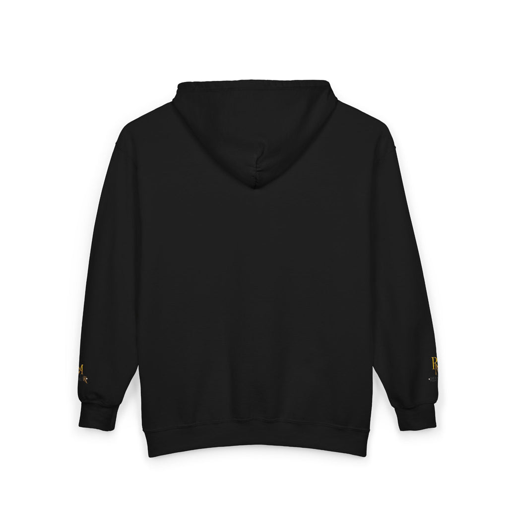 Embroidered RM Gold Crest Full-Zip Hoodie