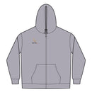 Thermal-Lined Full-Zip Hoodie — Embroidered RM Logo, Heavyweight Workwear
