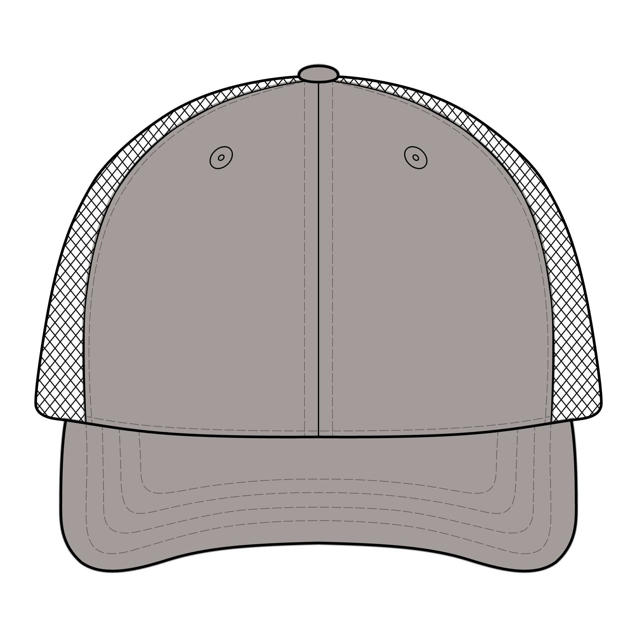 Trucker Cap — 'The Art of Refinement' Mesh Back Flexfit