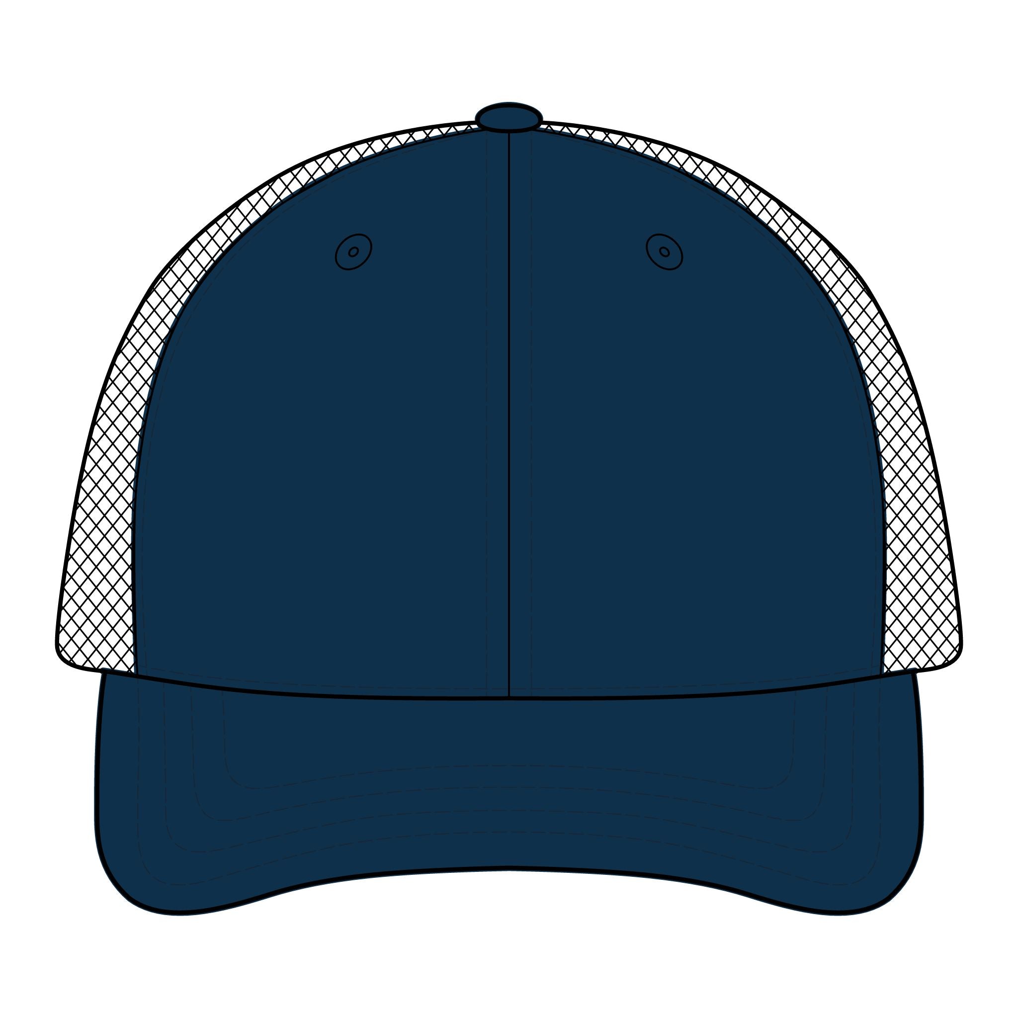 Trucker Cap — 'The Art of Refinement' Mesh Back Flexfit