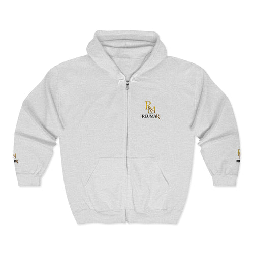 Embroidered RM Gold Crest Full-Zip Hoodie