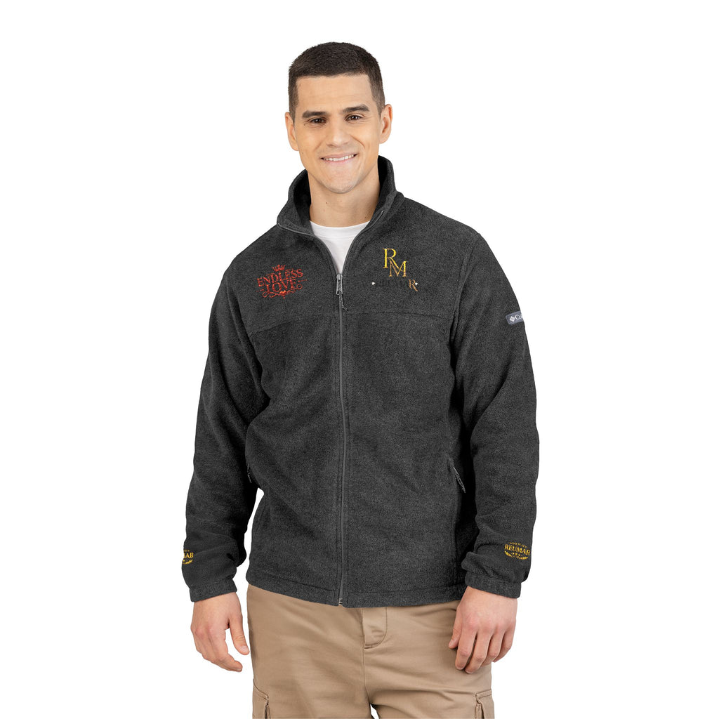 Embroidered RM Monogram Fleece Jacket