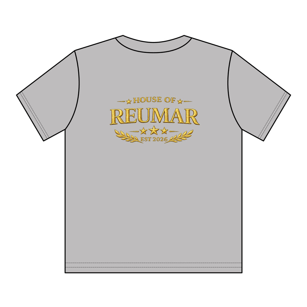 Youth Tee — House of Reumar Gold Monogram