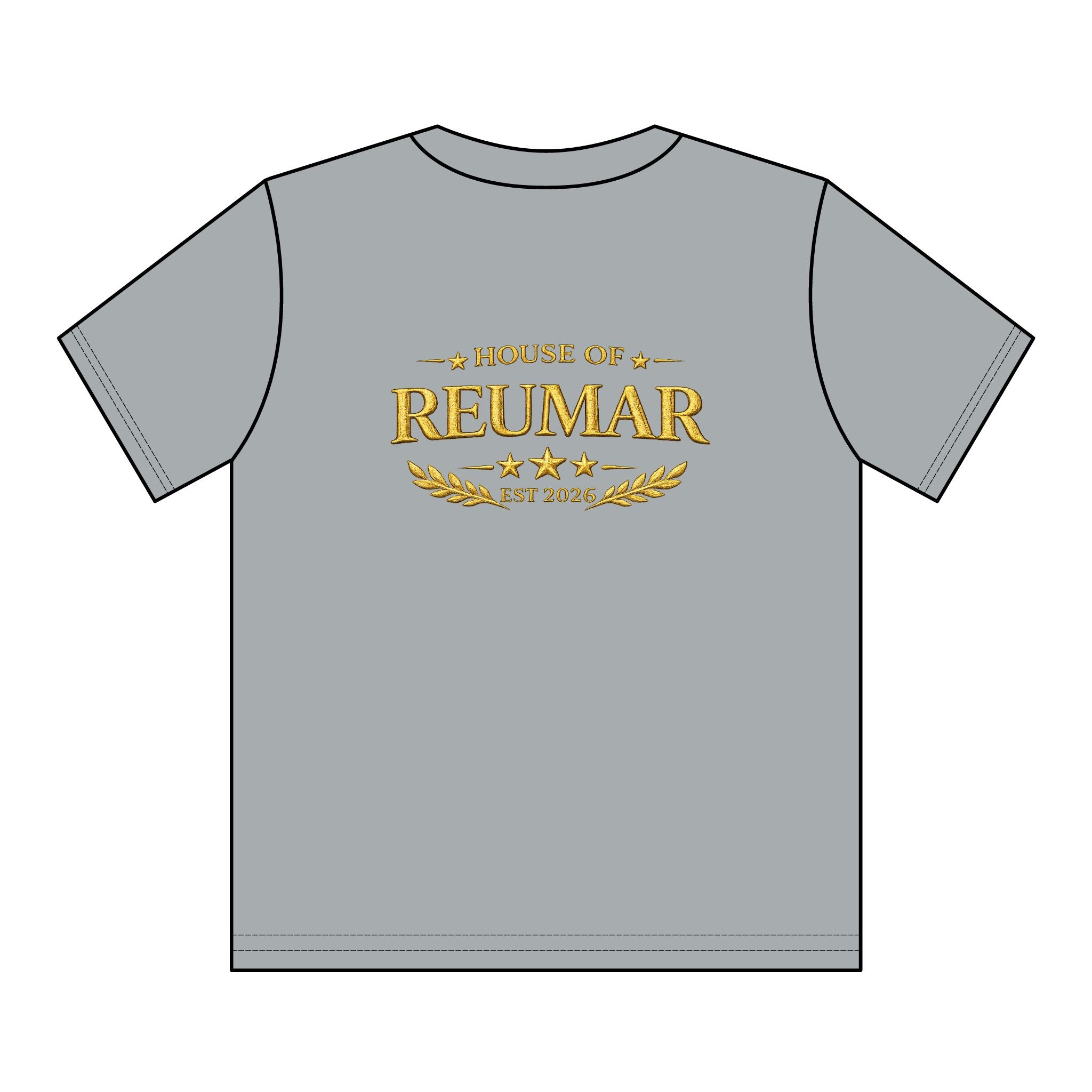 Youth Tee — House of Reumar Gold Monogram