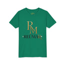 Youth Tee - Reumar Gold Monogram Front & 'art lover boutique' Back