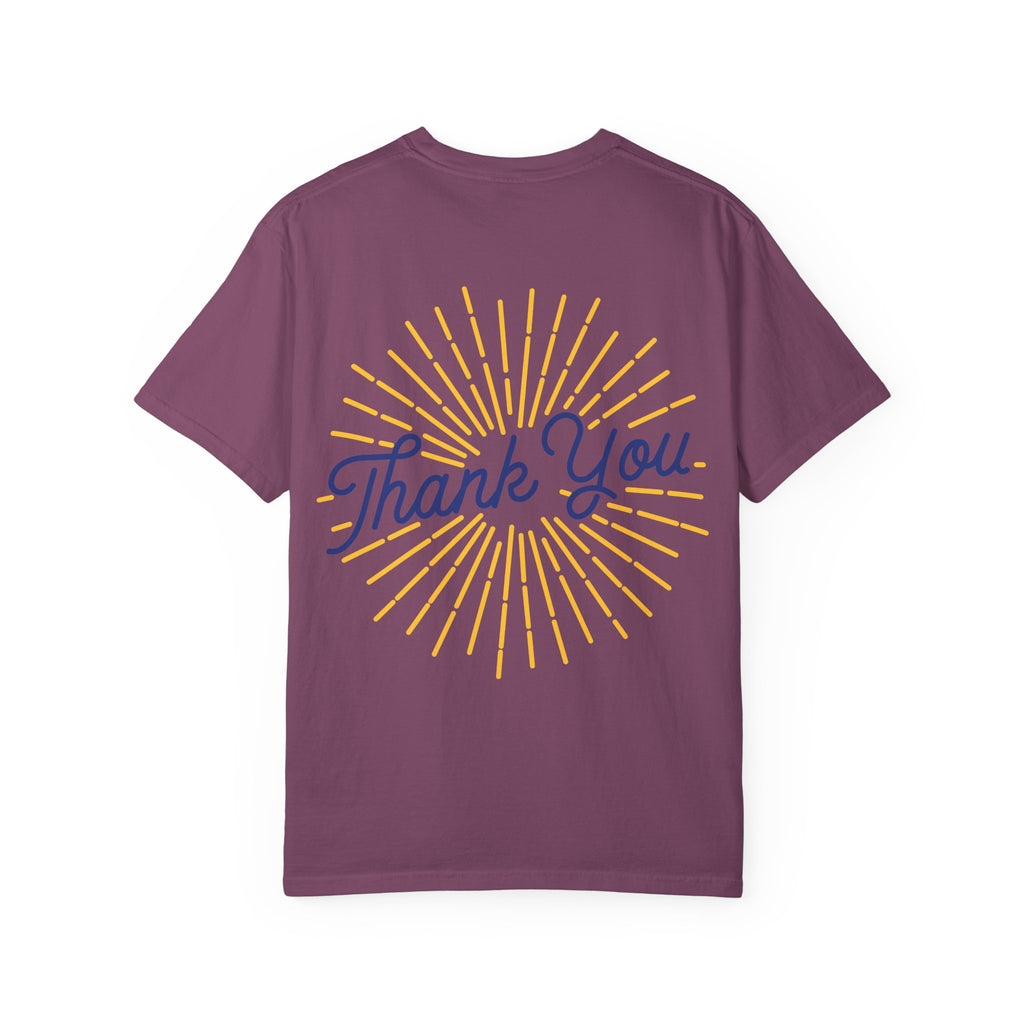 House of Reumar Logo T‑Shirt — "Thank You" Back Graphic Cotton Tee