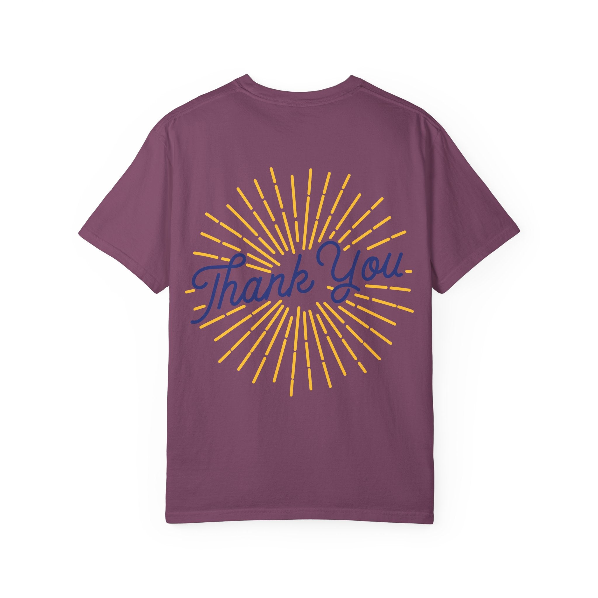 House of Reumar Logo T‑Shirt — "Thank You" Back Graphic Cotton Tee