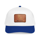 Leather Patch Baseball Cap - Monogram RM Reumay