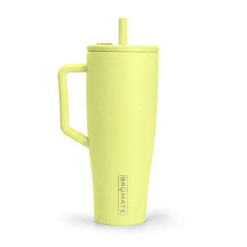 40oz Insulated Tumbler with Handle & Lid — Engraved Travel Mug
