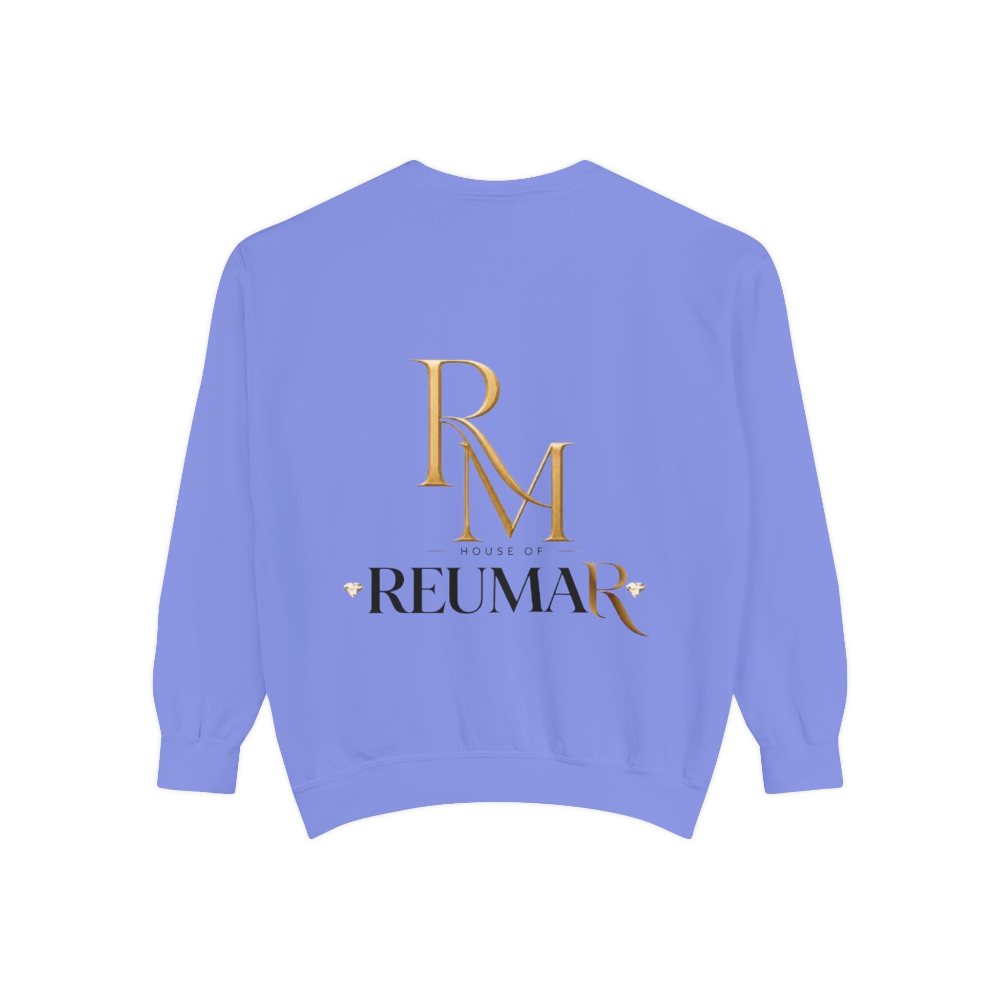 Refinement Logo Sweatshirt — "The Art of Refinement" Garment-Dyed Crewneck