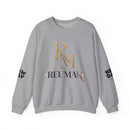 Sarcasm University Crewneck Sweatshirt — REUMAR Logo College-Style Pullover
