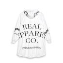 Hooded Blanket — Luxe 'House of Reumar' Logo Sherpa Hoodie Blanket