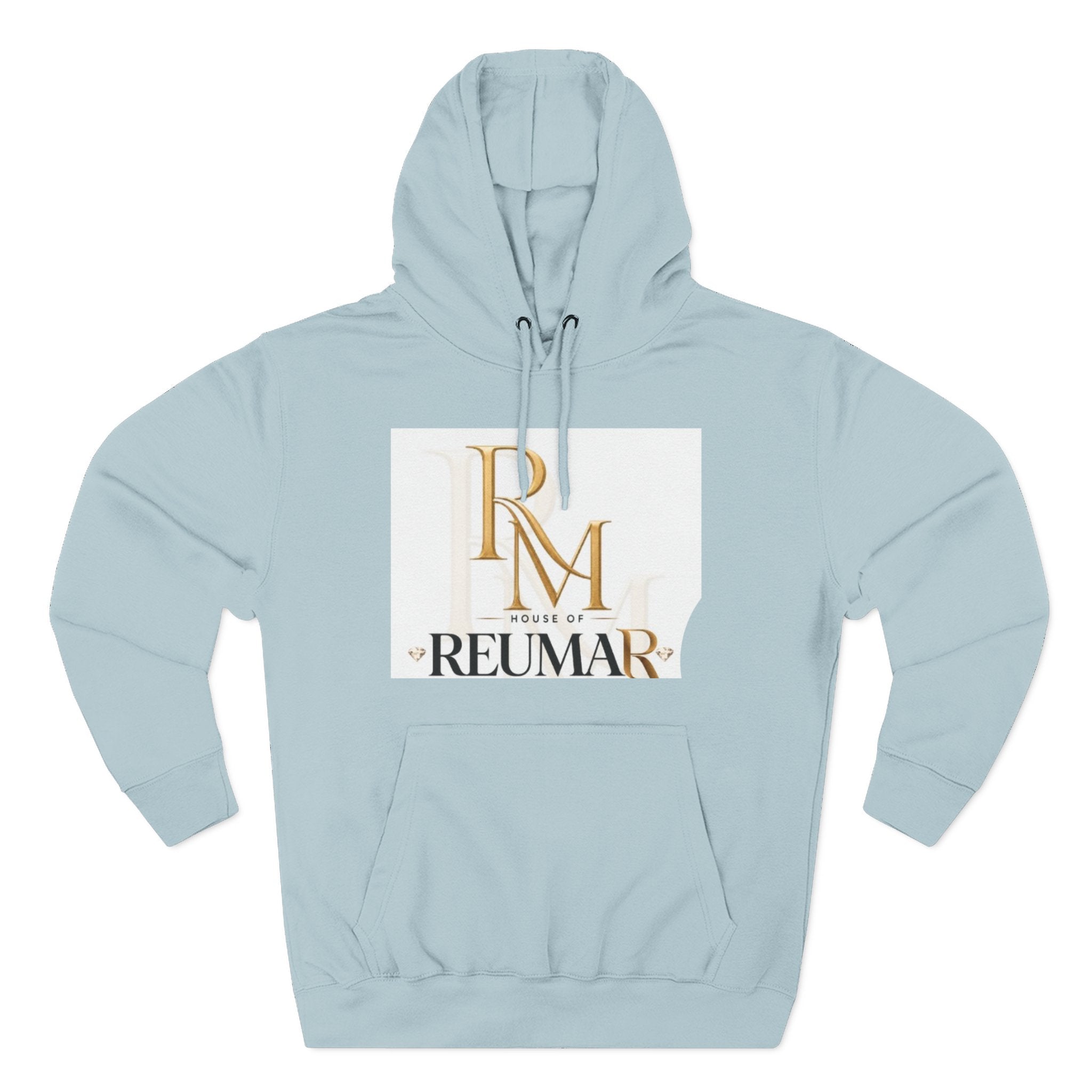 Art Lover Boutique Fleece Hoodie – 'House of Reumar' Designer Logo Pullover