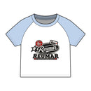 House of Reumar Raglan Tee — Women's Micro Rib Baby Tee