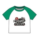 House of Reumar Raglan Tee — Women's Micro Rib Baby Tee
