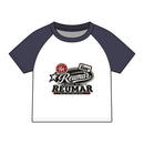 House of Reumar Raglan Tee — Women's Micro Rib Baby Tee