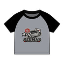 House of Reumar Raglan Tee — Women's Micro Rib Baby Tee