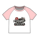 House of Reumar Raglan Tee — Women's Micro Rib Baby Tee