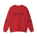 Sarcasm University Crewneck Sweatshirt — REUMAR Logo College-Style Pullover