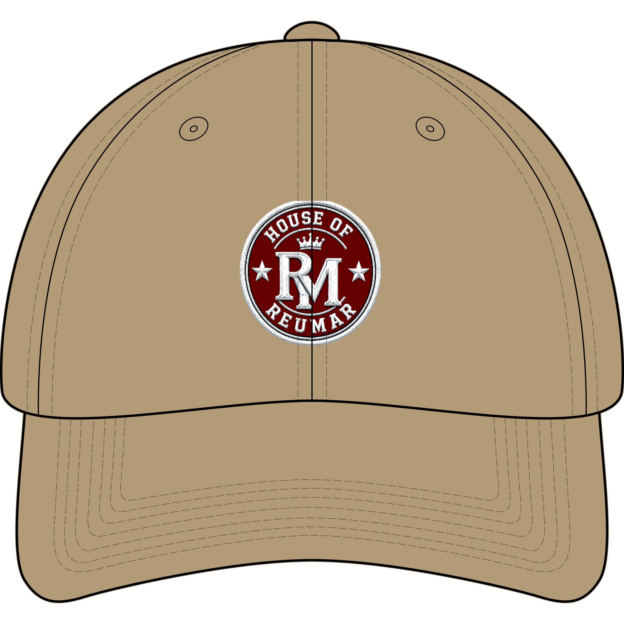 Monogram RM Embroidered Cap