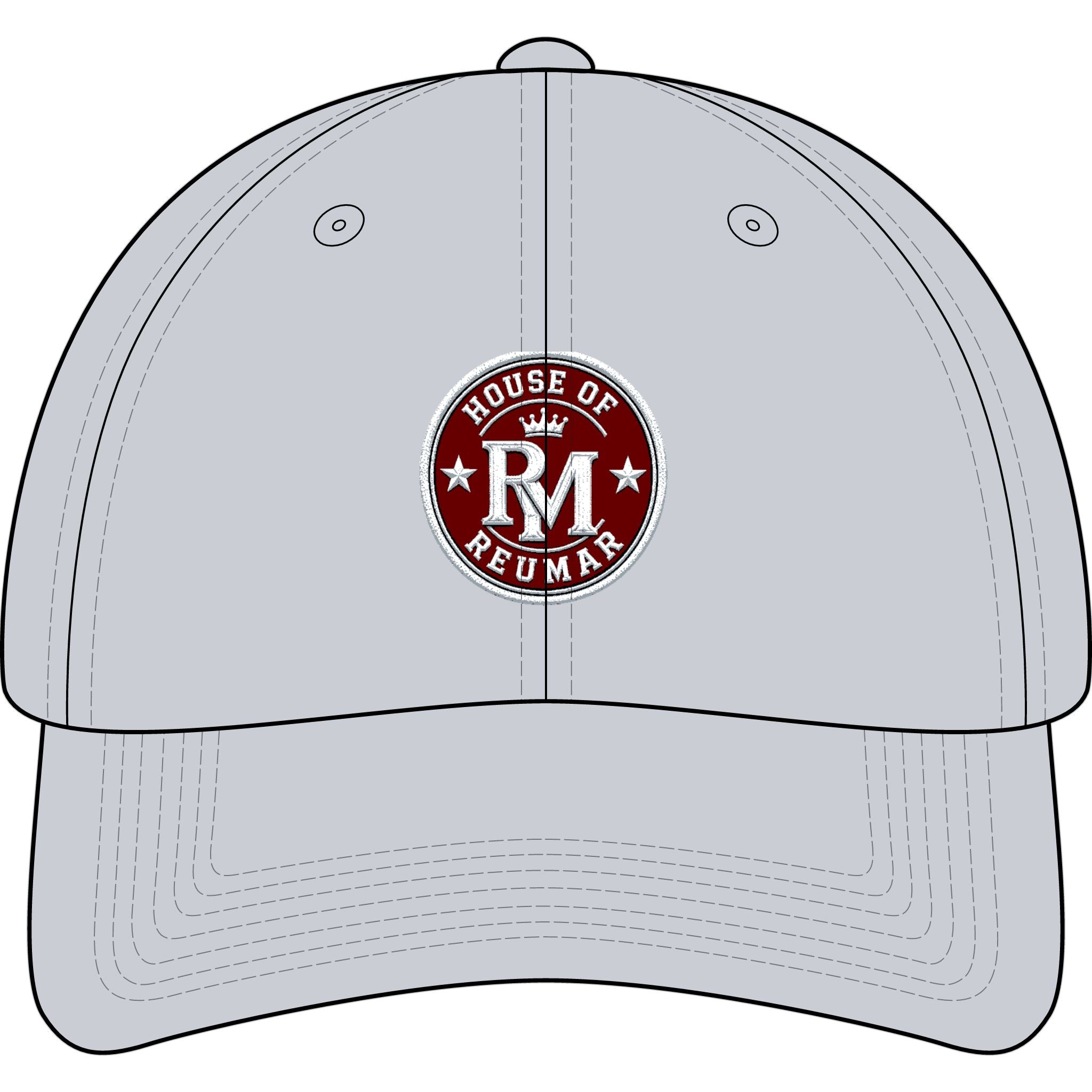 Monogram RM Embroidered Cap