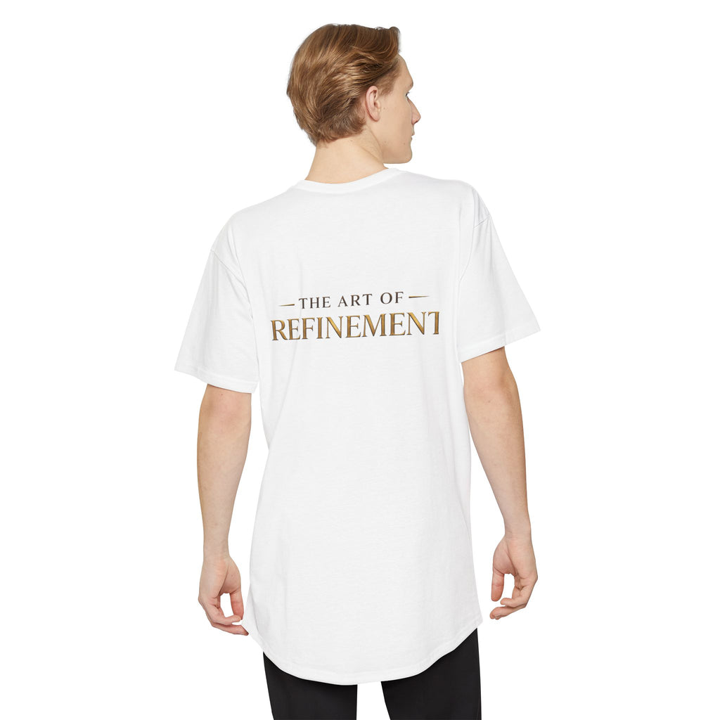 Reumar Monogram Tee — 'The Art of Refinement' Longline Shirt