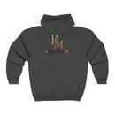 RM Reumar Gold Monogram Zip Hoodie
