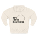 Art Lover Boutique Fleece Hoodie – 'House of Reumar' Designer Logo Pullover