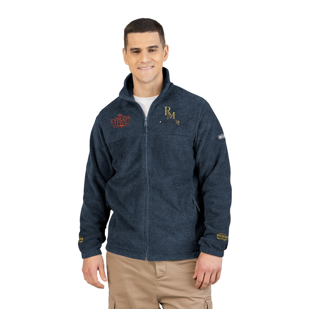 Embroidered RM Monogram Fleece Jacket