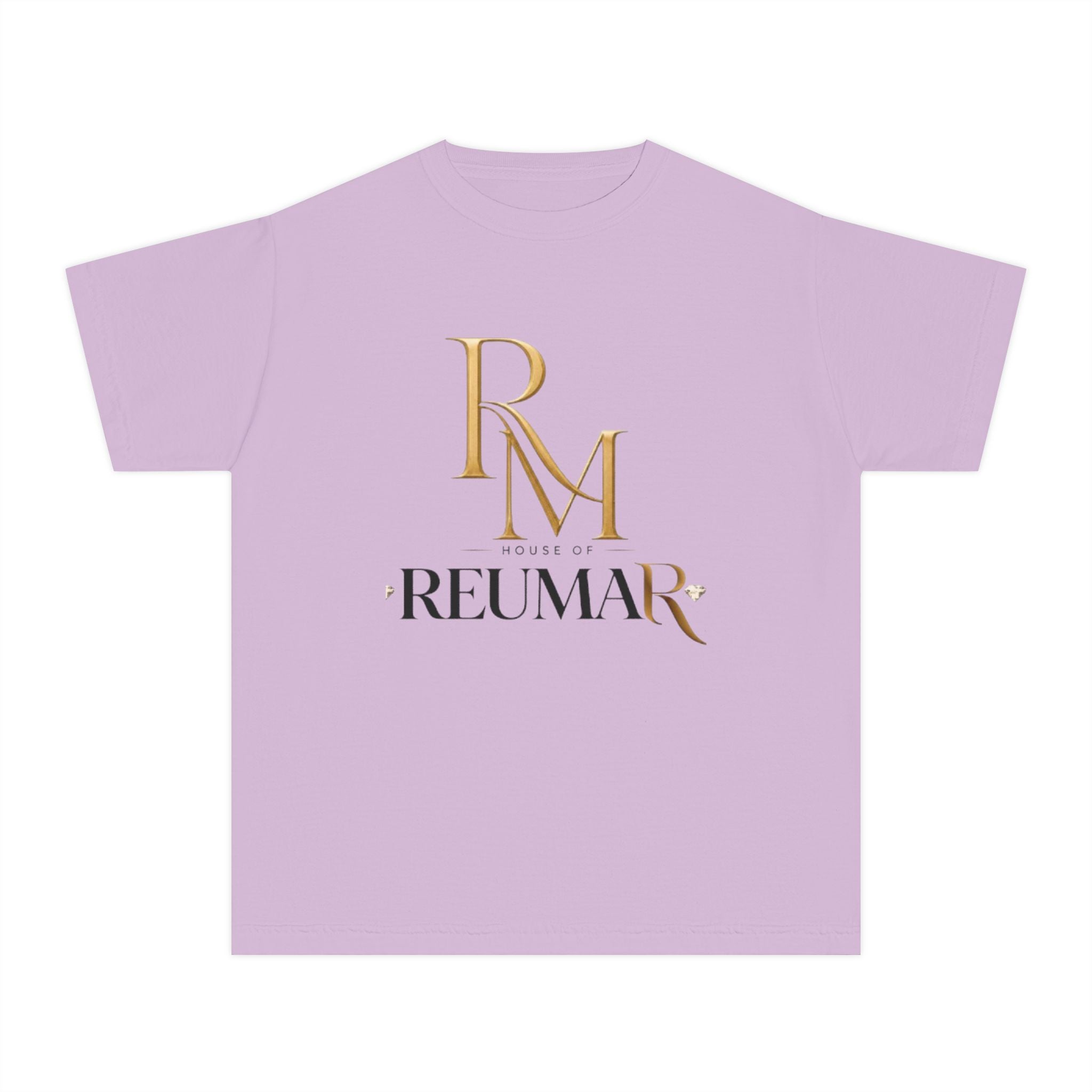 Youth Tee — Reumar Logo Front & "Thank You" Sunburst Back
