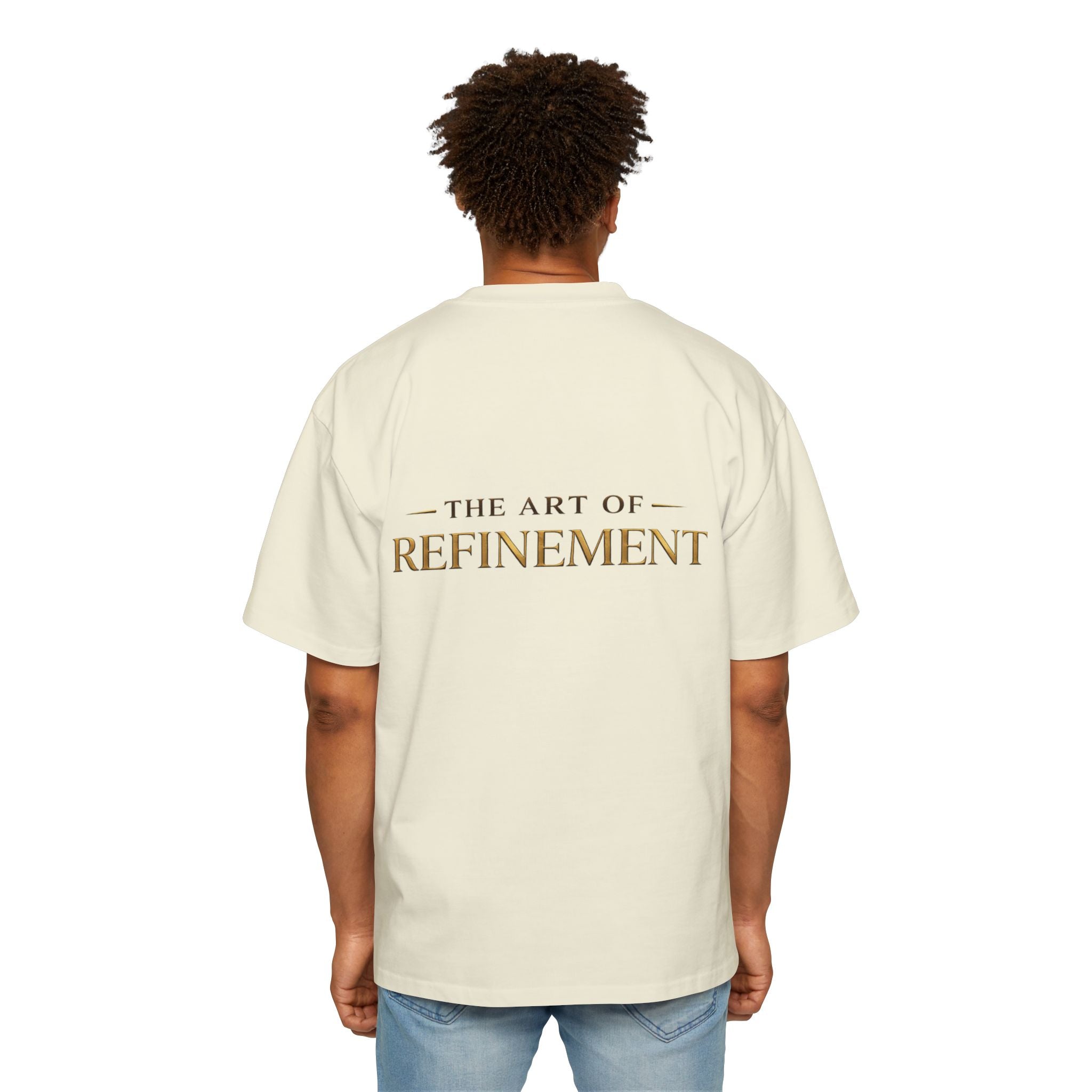 T-Shirt — REUMAR Monogram & “The Art of Refinement” Luxury Graphic Tee