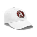 Leather Patch Dad Hat — Embossed RM REUMAN Logo Baseball Cap