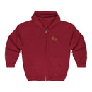 Embroidered RM Gold Crest Full-Zip Hoodie