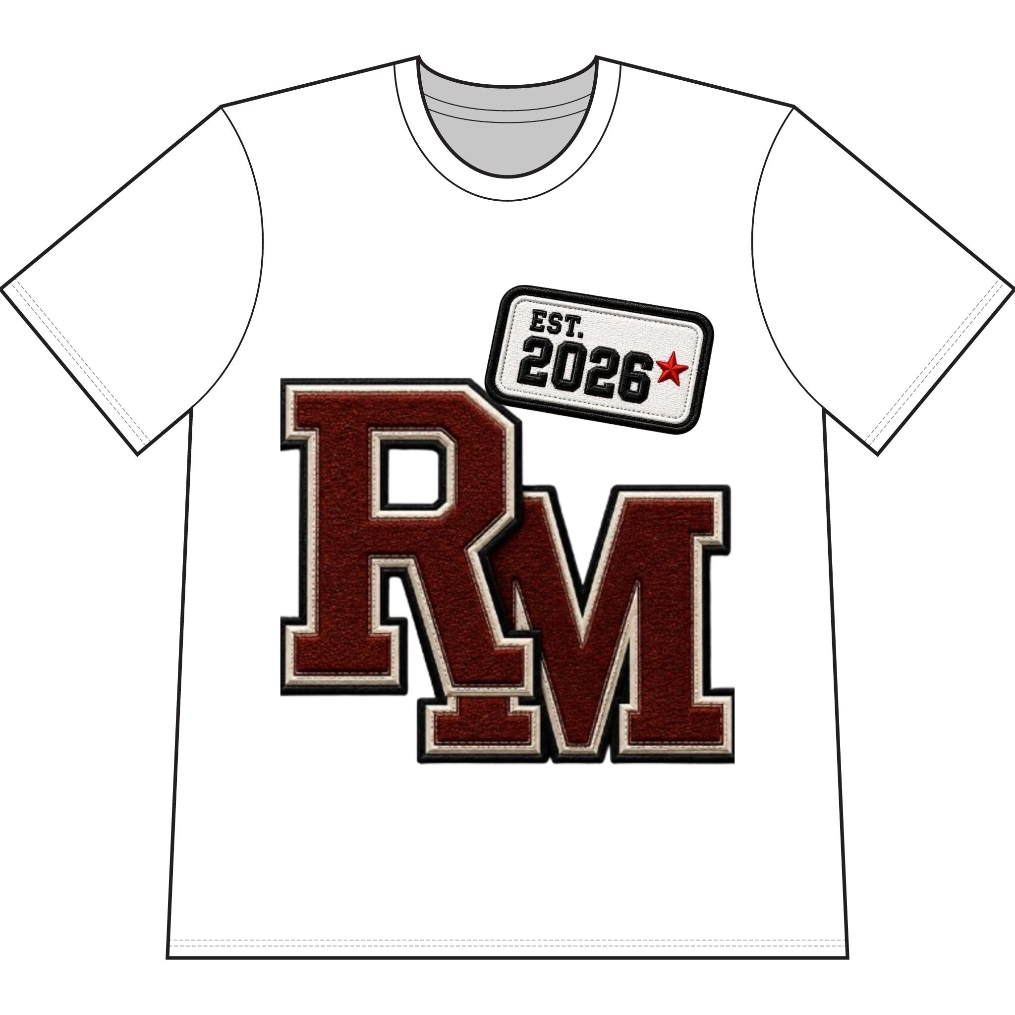 House of Reumar Logo T-Shirt — Gold Crest Graphic Tee
