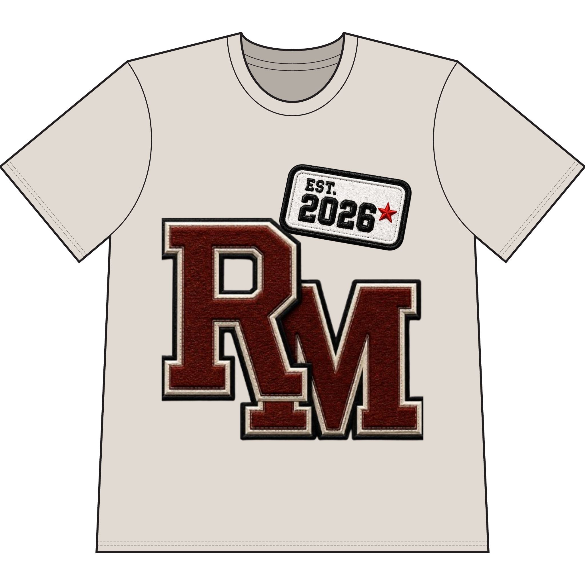 House of Reumar Logo T-Shirt — Gold Crest Graphic Tee