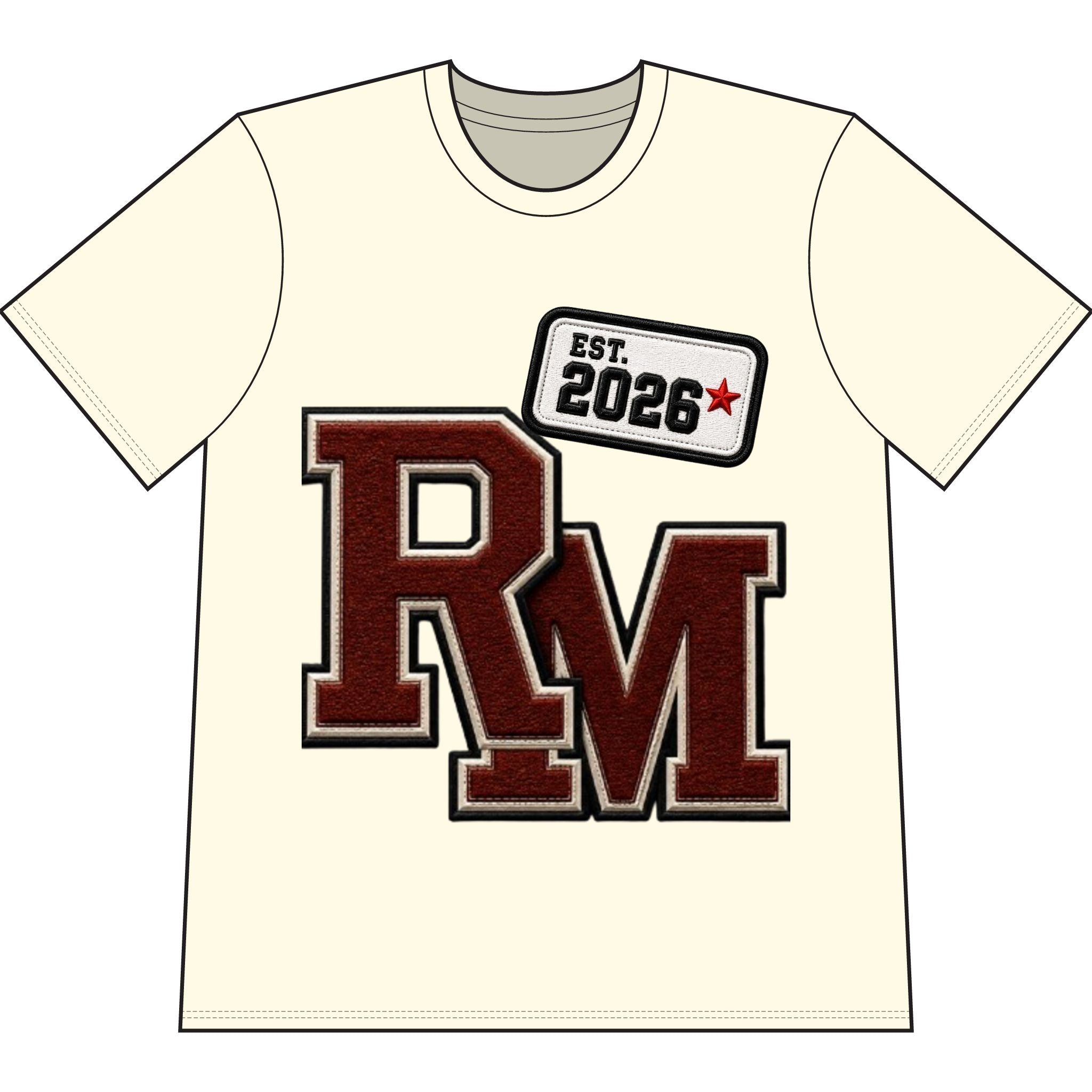 House of Reumar Logo T-Shirt — Gold Crest Graphic Tee