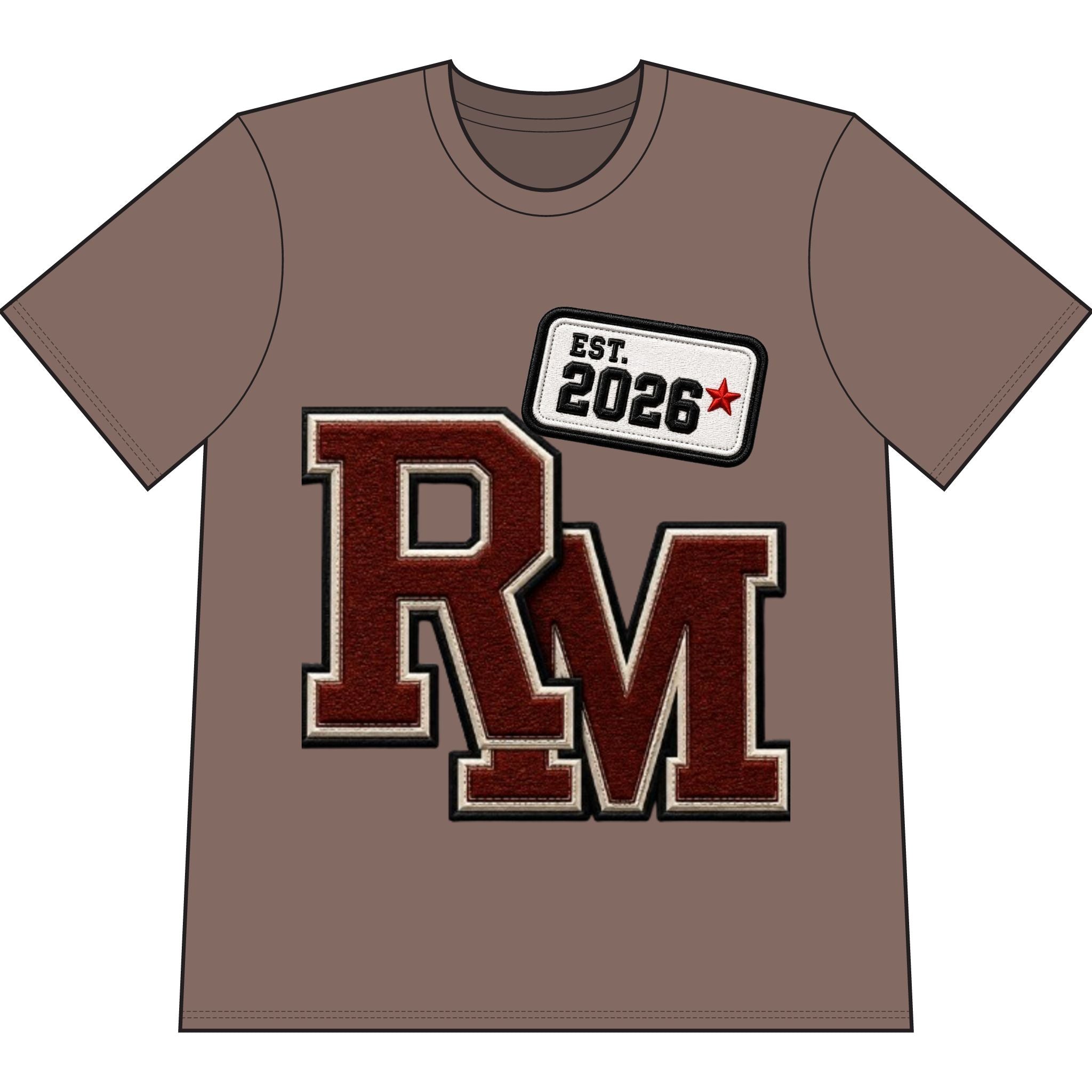 House of Reumar Logo T-Shirt — Gold Crest Graphic Tee