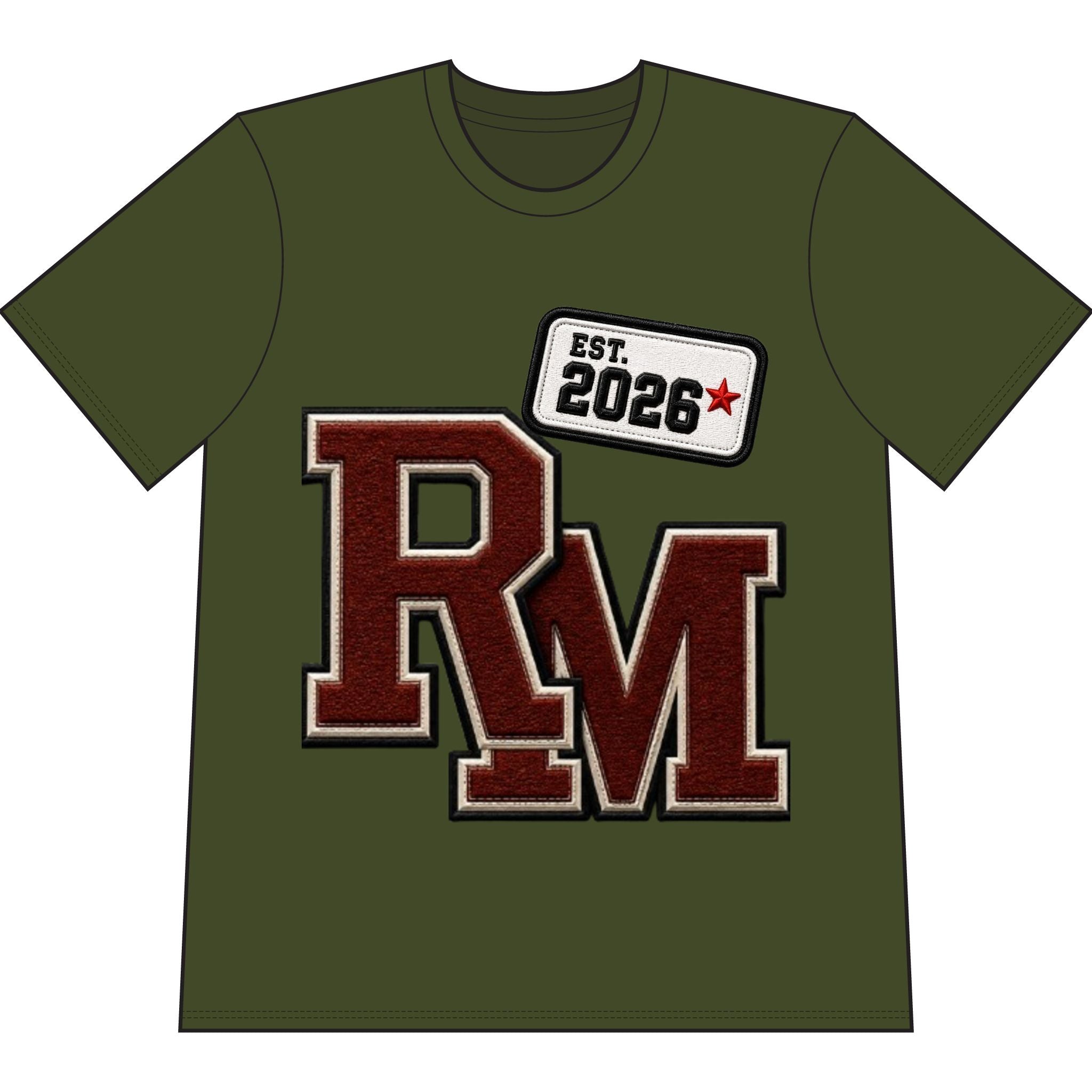 House of Reumar Logo T-Shirt — Gold Crest Graphic Tee