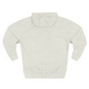Minimalist Gold Monogram Hoodie — 'RM' Chest Logo Fleece Pullover
