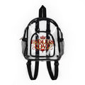 Clear Stadium Backpack – 'Endless Love' Clear School Bag with Crown Graphic