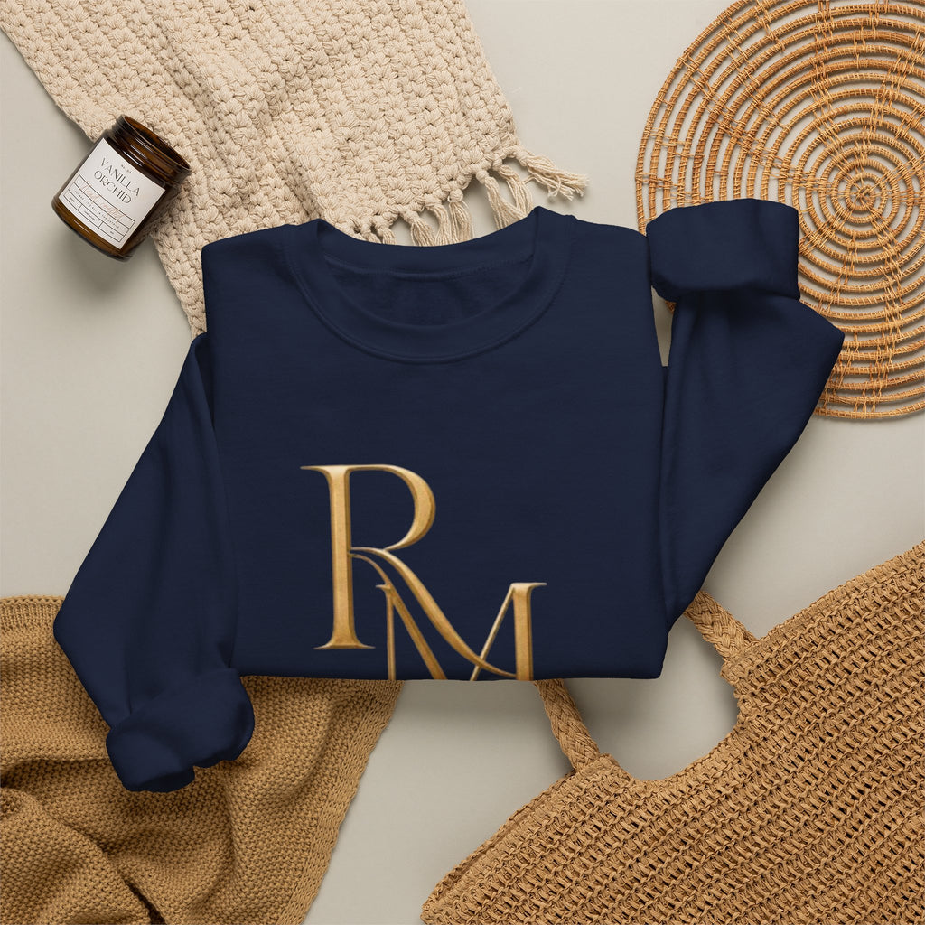 Sarcasm University Crewneck Sweatshirt — REUMAR Logo College-Style Pullover