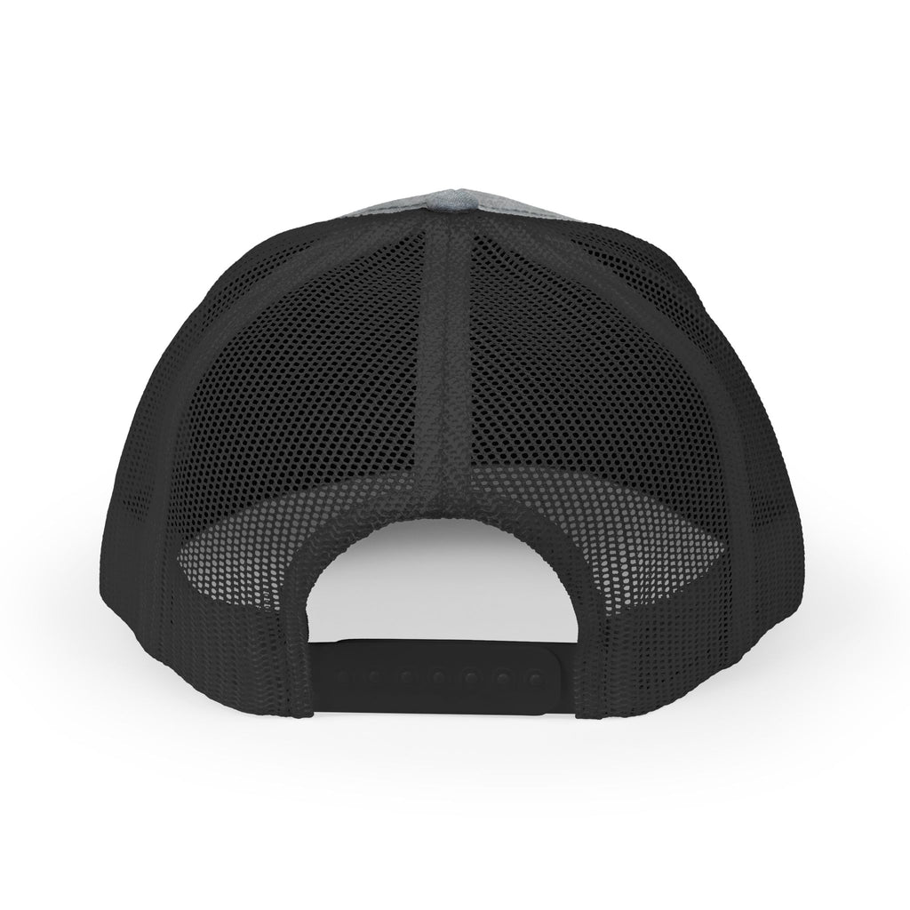 Reumar Gold Monogram Trucker Hat