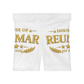 Reunion Gold Emblem Women's Biker Shorts — Custom Family Reunion 2026