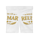 Reunion Gold Emblem Women's Biker Shorts — Custom Family Reunion 2026