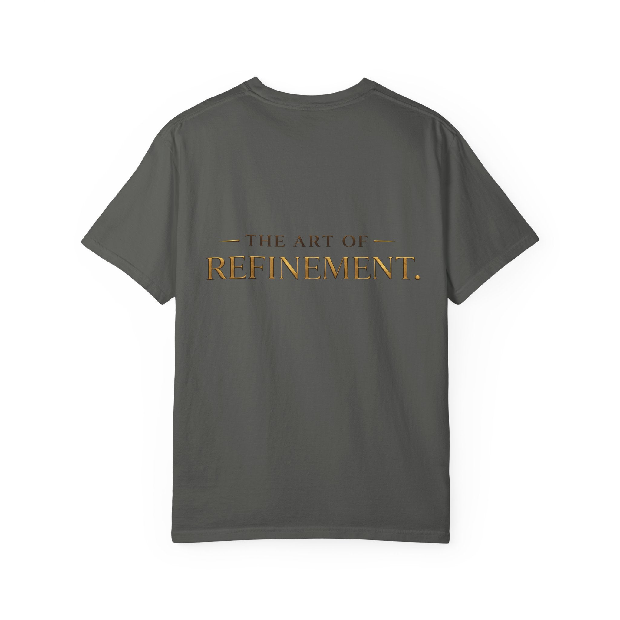 Refined Logo T-Shirt — "House of Reumar" Luxury Graphic Tee