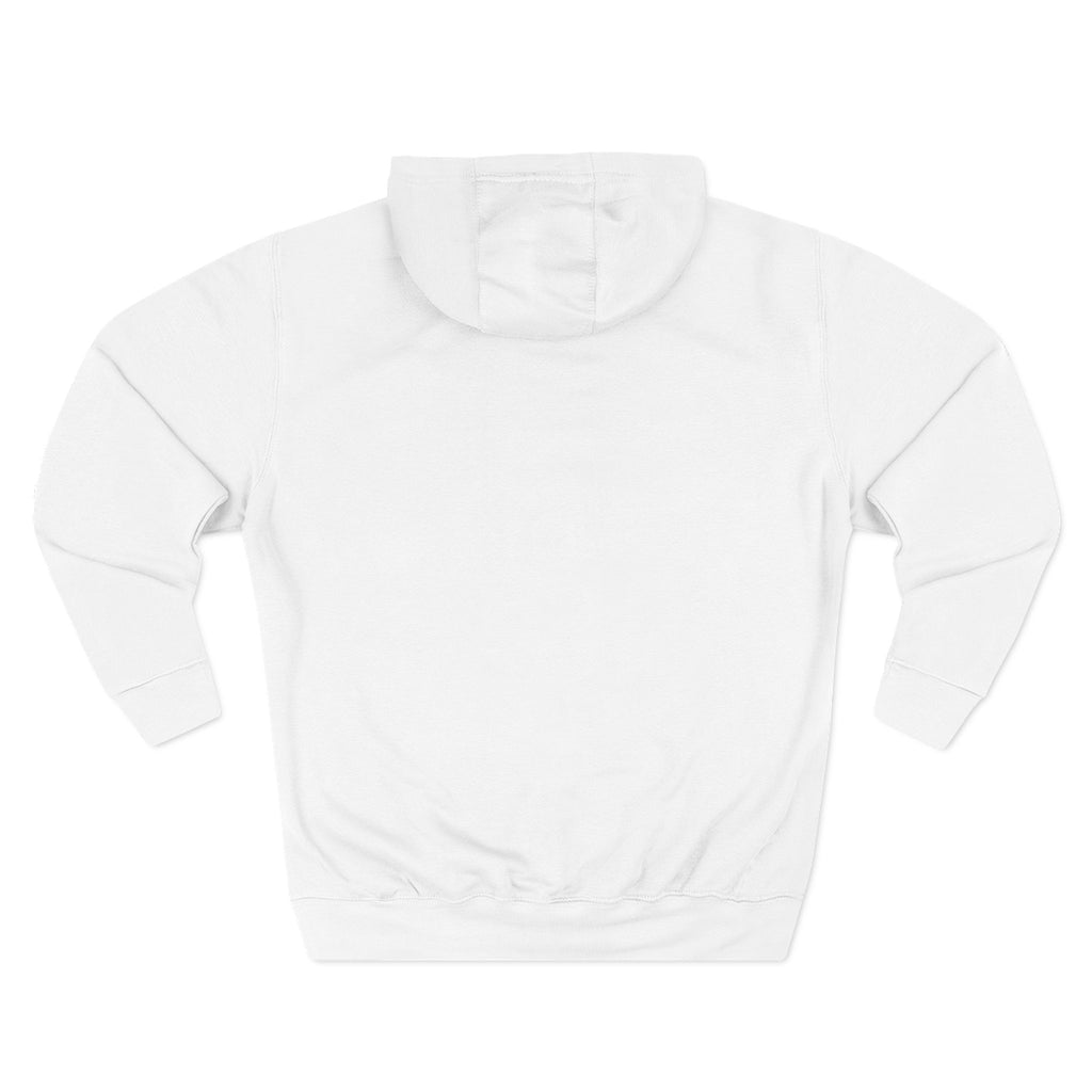Minimalist Gold Monogram Hoodie — 'RM' Chest Logo Fleece Pullover